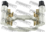 Febest 2377C-162RRH Rear Right Brake Caliper Bracket Carrier (With Slide Pins)