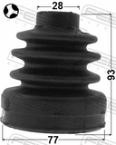 Febest 2115-FOCIIMTT Boot Inner CV Joint Kit 77X93X28