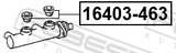 Febest 16403-463 Brake Master Cylinder Repair Kit