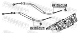 Febest 04105-CUT Heater Control Cable