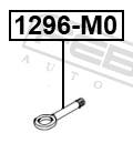 Febest 1296-M0 Tow Hook