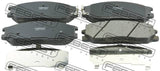 Febest 1201-H1F Pad Kit, Disc Brake, Front - Kit (With Anti Squeal Shim)