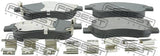 Febest 0301-REF Pad Kit, Disc Brake, Front - Kit (With Anti Squeal Shim)