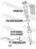 Febest TSI-GRS190LOWF Front Spring Lower Seat
