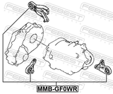 Febest MMB-GF0WR Differential Mount Bushing