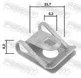 Febest 88570-163 Speed Nut