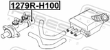 Febest 1279R-H100 Brake Master Cylinder Repair Kit