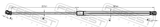 Febest 23117-008 Hood Gas Strut (With End Damping) L733/320N