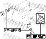 Febest FM-EPRMT Rear Engine Mount Mt