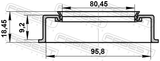 Febest 95ADS-81960918X Oil Seal Front Hub 81X95.5X9.2X18.5