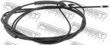 Febest 22102-H0 Cable Assembly Tailgate Lock Control