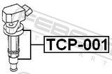 Febest TCP-001 Ignition Coil Tip