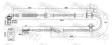 Febest 12606-017 ABS Sensor Rear Left