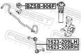 Febest BZSB-906F Front Stabilizer Bar Bush D20
