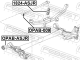 Febest 1824-ASJR Rear Arm