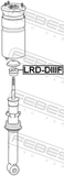 Febest LRD-DIIIF Front Shock Absorber Jounce Bumper