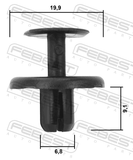 Febest 88570-096 Retainer Clip