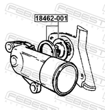 Febest 18462-001 Thermostat 92°C