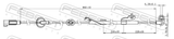 Febest 04606-003 ABS Sensor Front Left