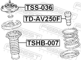 Febest TSS-036 Front Shock Absorber Mounting