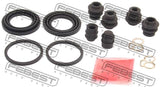 Febest 0175-ACA30R Rear Brake Caliper Repair Kit (Set For Two Sides)