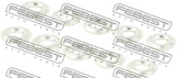Febest RINGFL-017-PCS10 O-Ring Fuel Injector PCS 10