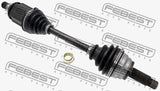Febest 1914-E70LH Front CV Axle Shaft Left 27X670X30