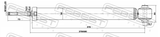 Febest 22651992R Rear Shock Absorber