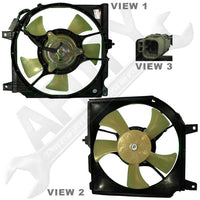 APDTY 731549 AC Condenser Fan Assembly Right