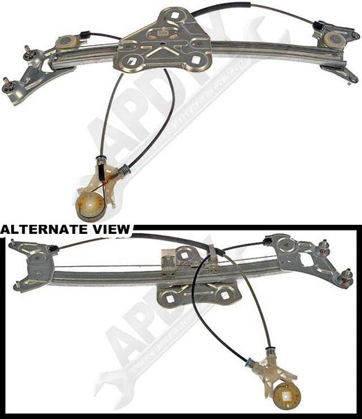 APDTY 850231 Power Window Regulator (Regulator Only)