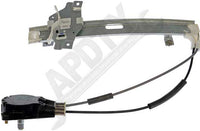 APDTY 850490 Manual Window Regulator (Non-Powered)