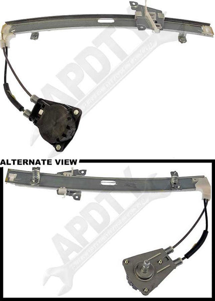 APDTY 850521 Manual Window Regulator (Non-Powered)