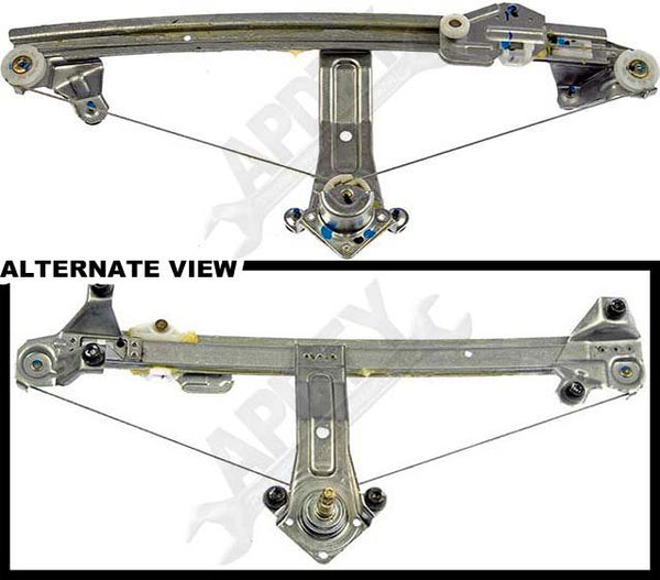 APDTY 851229 Manual Window Regulator (Non-Powered)