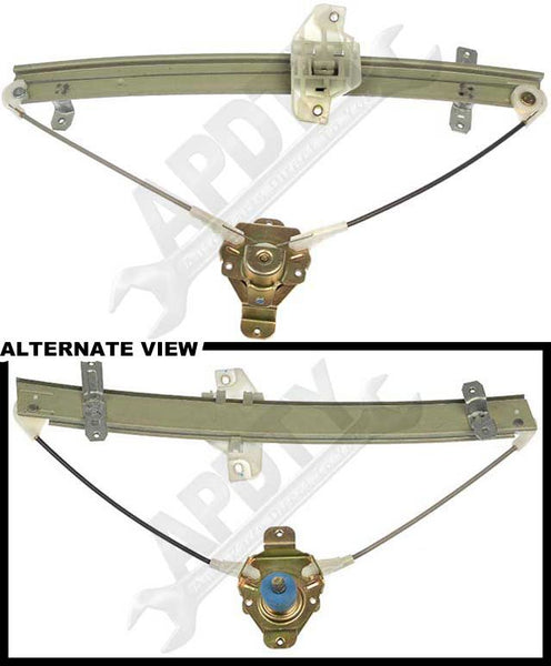 APDTY 851338 Manual Window Regulator (Non-Powered)