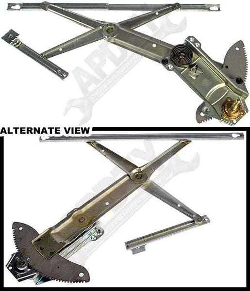 APDTY 851424 Manual Window Regulator Front Right