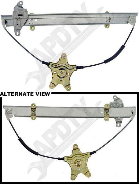 APDTY 851724 Manual Window Regulator (Regulator Only) Replaces 8070050Y15