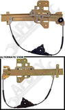 APDTY 851796 Power Window Regulator (Regulator Only)