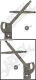 APDTY 851965 Power Window Regulator (Regulator Only)