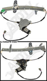 APDTY 852780 Power Window Regulator and Motor Assembly