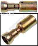 APDTY 911862 Transmission Line Connector - 3/8 In. OD Tube x 3/8 In. ID Hose