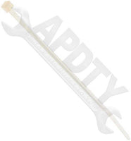 APDTY 94851 4 In. Clear Wire Ties