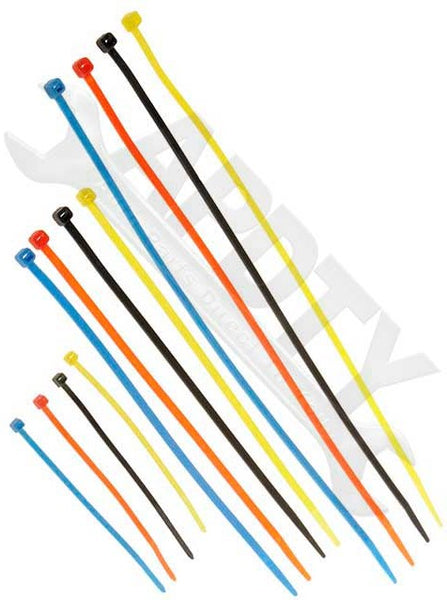 APDTY 94865 4,8,11 In. Assorted Colors Wire Ties