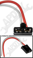 APDTY 96952 Electrical Harness - 2-Wire Alternator Internal Regulator
