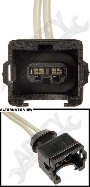 APDTY 96961 Electrical Harness - 2-Wire Fuel Injector Repair Switch