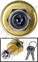 APDTY 97024 Electrical Switches - Specialty - Starter Switches - Key Style Brass