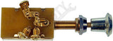 APDTY 97025 Electrical Switches -Push/pull Brass - 3 Position Screw Terminals