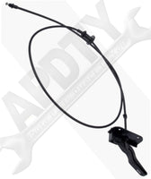 APDTY 023147 Hood Release Cable With Handle Replaces 25878724