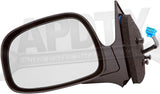 APDTY 25739837 Side View Mirror (Left/Driver Side)