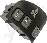 APDTY 012172 Four Wheel Drive Selector Switch - Dash Mount; w/Electric Shift