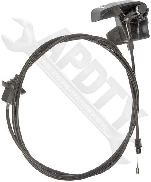 APDTY 023128 Hood Release Cable With Handle